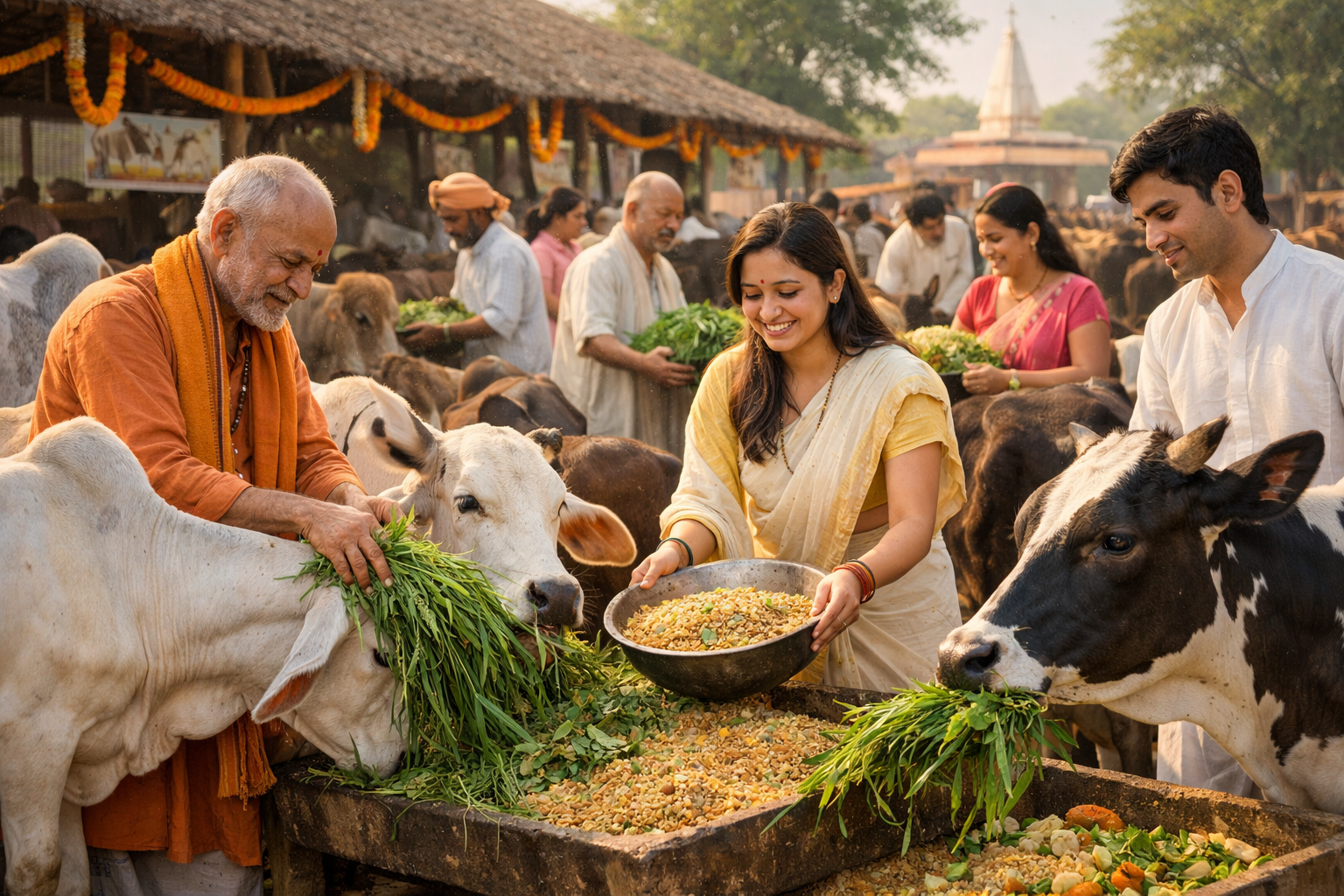 Cow Service: The Path of Humanity and Compassion